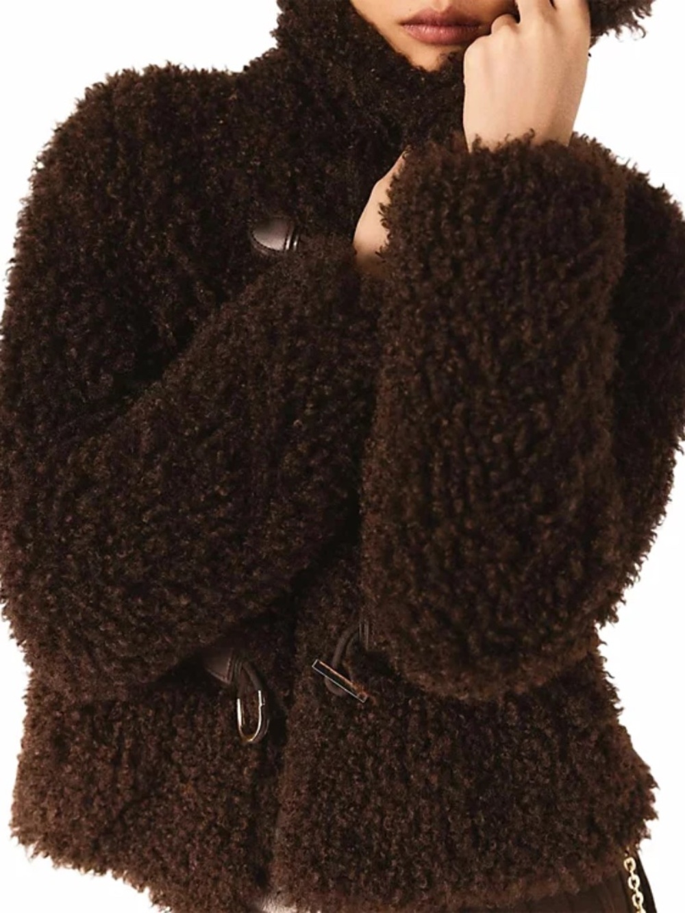Gabynette Short Bouclé Coat - Picture 3 of 8